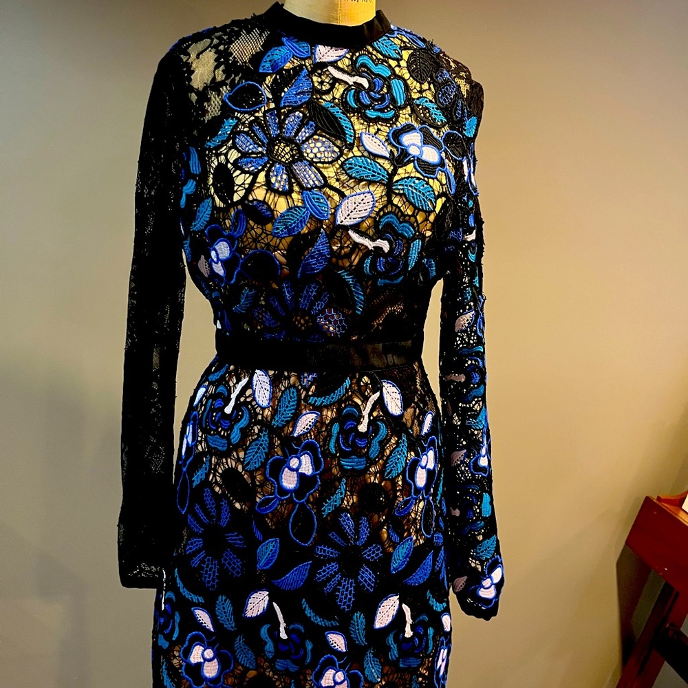 Self Portrait lace dress